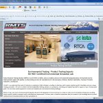 Rocky Mountain Testing Solutions Industrial Web Design Example